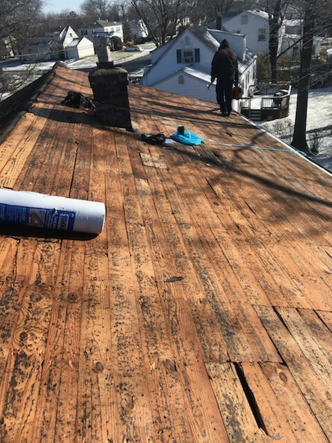 SLOPED ROOF REMOVAL